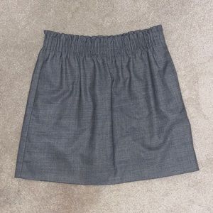 Last chance ✨ J. Crew grey bucket skirt